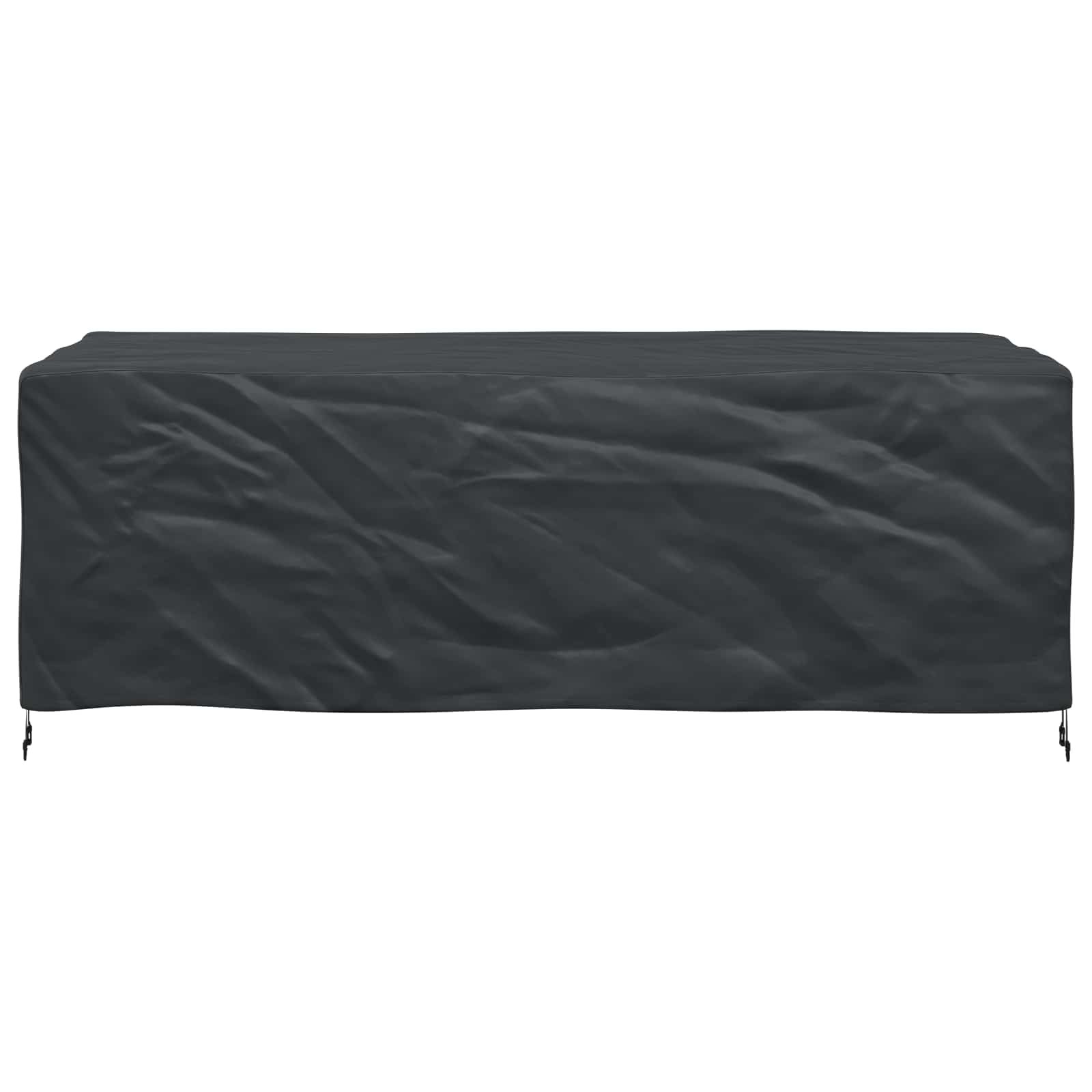 vidaXL Pokrowiec na meble Gładki Czarny 229 x 113 x 73 cm 420D