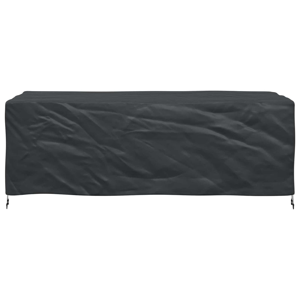 vidaXL Pokrowiec na meble Gładki Czarny 229 x 113 x 73 cm 420D