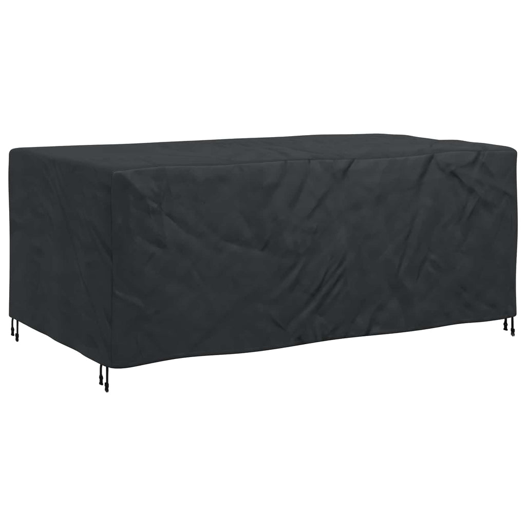 vidaXL Pokrowiec na meble Gładki Czarny 240 x 110 x 70 cm 210D