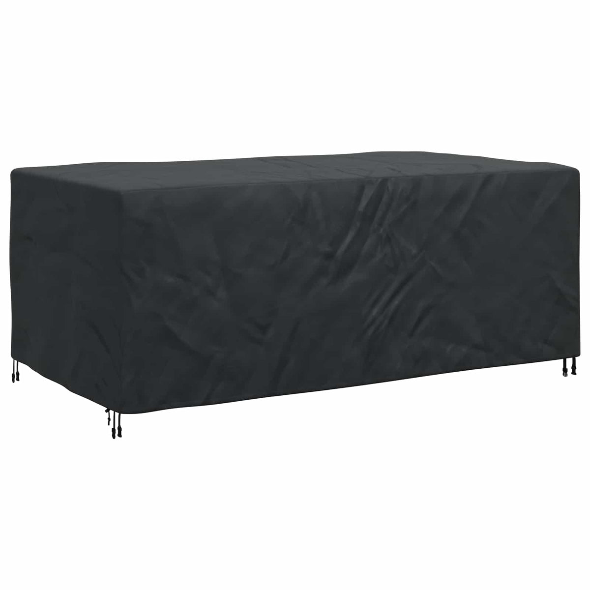 vidaXL Pokrowiec na meble Gładki Czarny 240 x 110 x 70 cm 210D