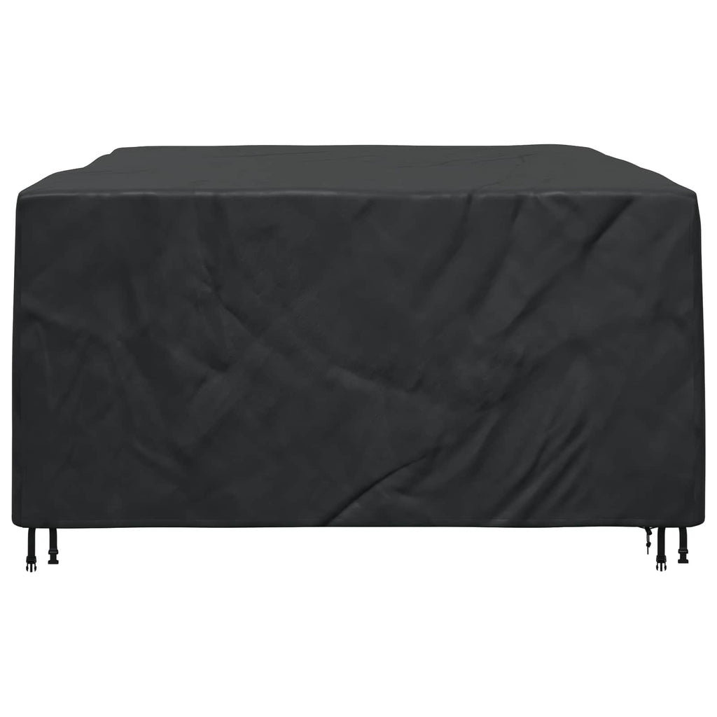 vidaXL Pokrowiec na meble Gładki Czarny 240 x 190 x 90 cm 420D