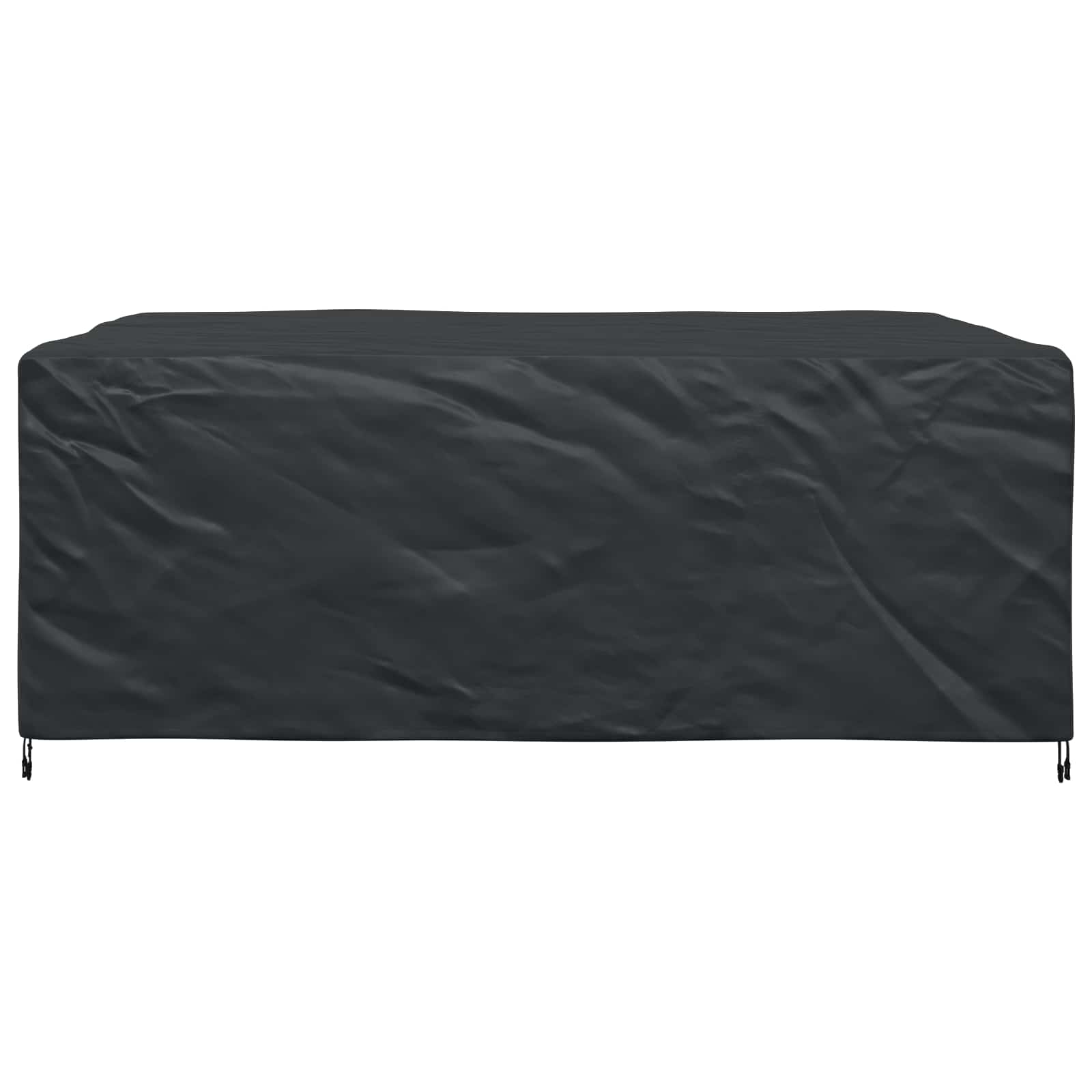 vidaXL Pokrowiec na meble Gładki Czarny 250 x 210 x 70 cm 600D