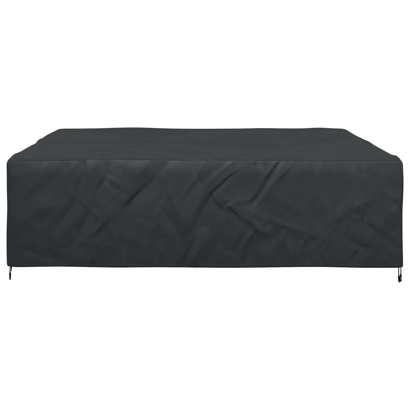 vidaXL Pokrowiec na meble Gładki Czarny 260 x 260 x 70 cm 420D