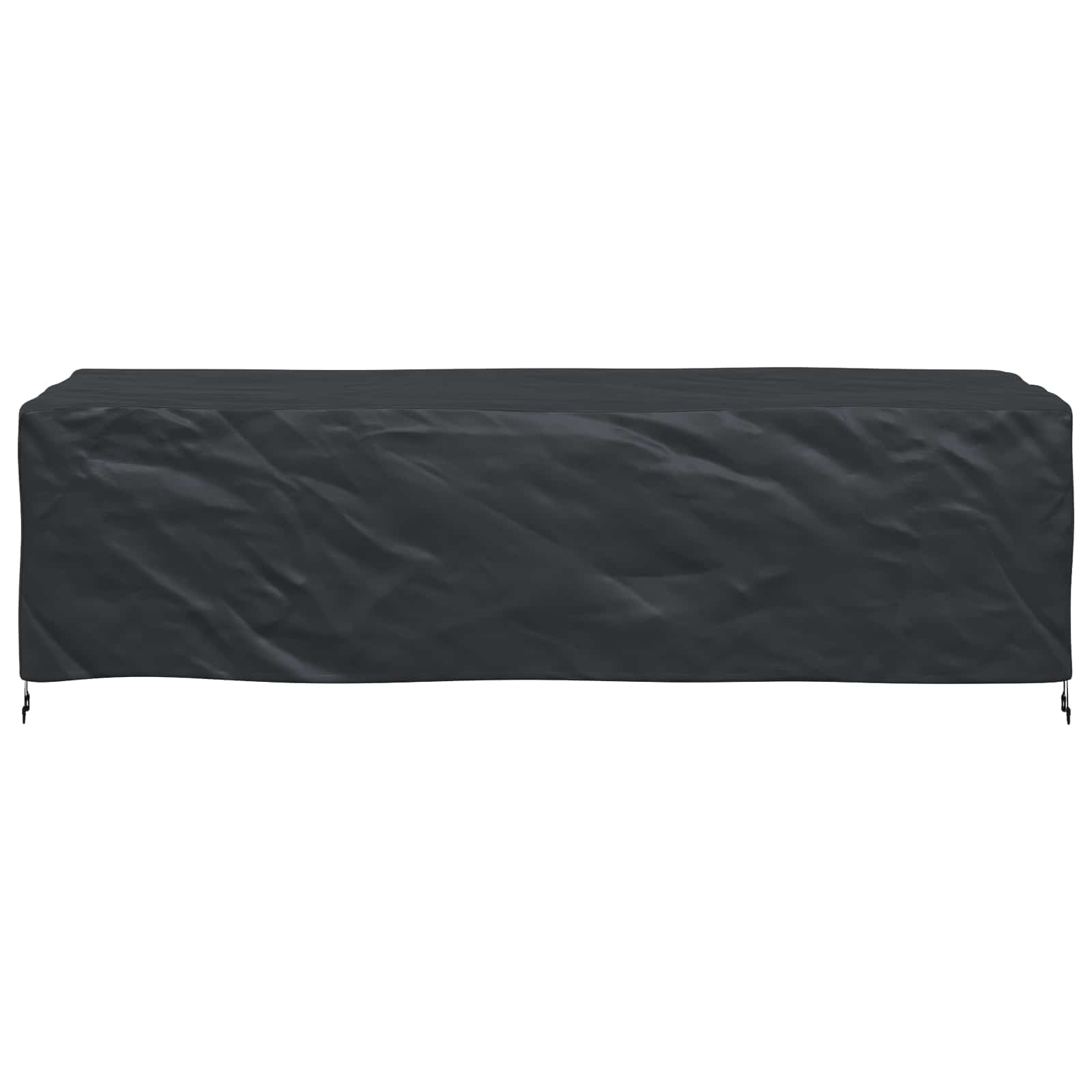 vidaXL Pokrowiec na meble Gładki Czarny 270 x 110 x 70 cm 210D