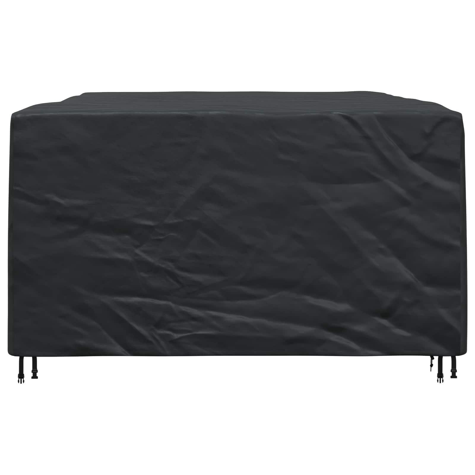 vidaXL Pokrowiec na meble Gładki Czarny 270 x 180 x 90 cm 420D