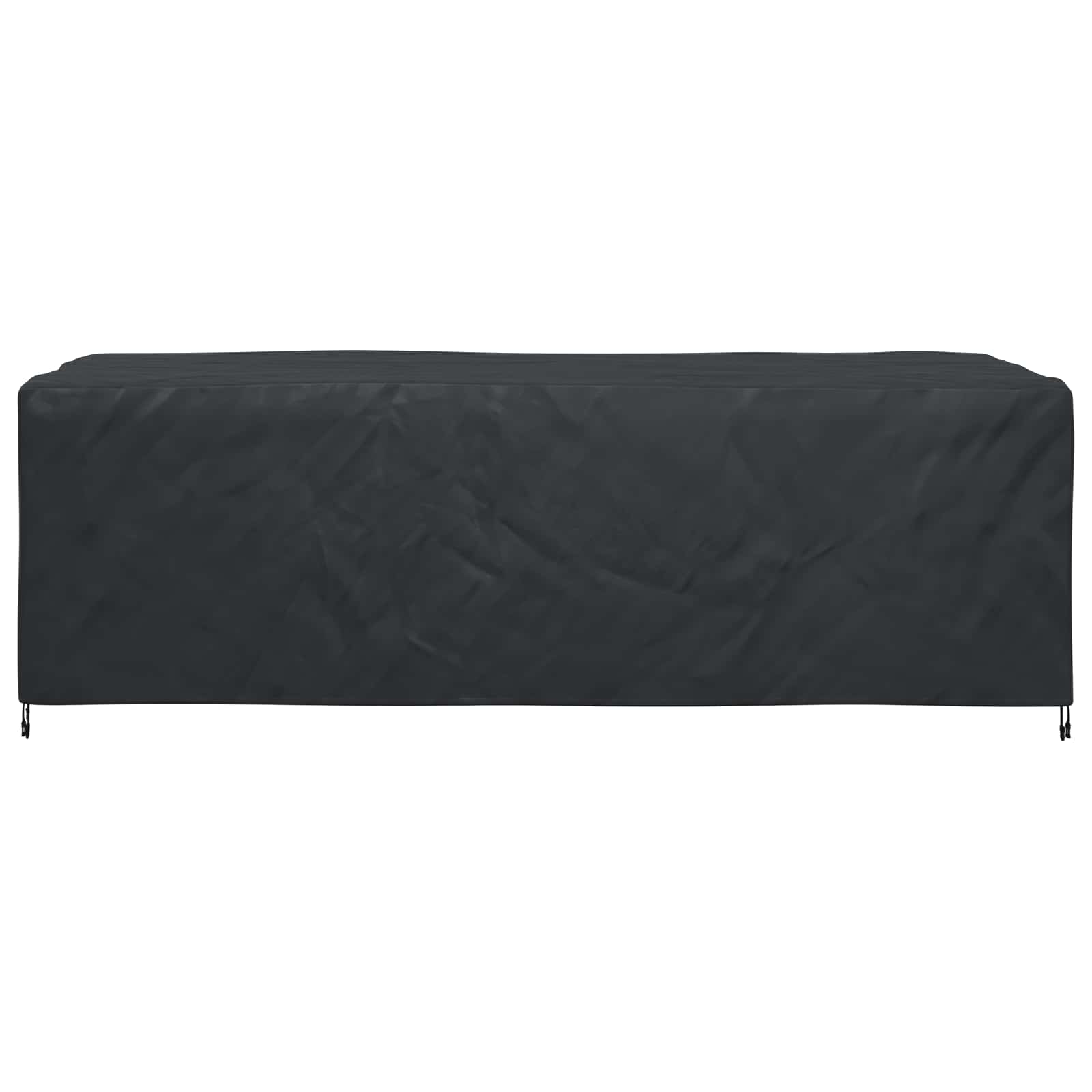 vidaXL Pokrowiec na meble Gładki Czarny 300 x 110 x 70 cm 210D