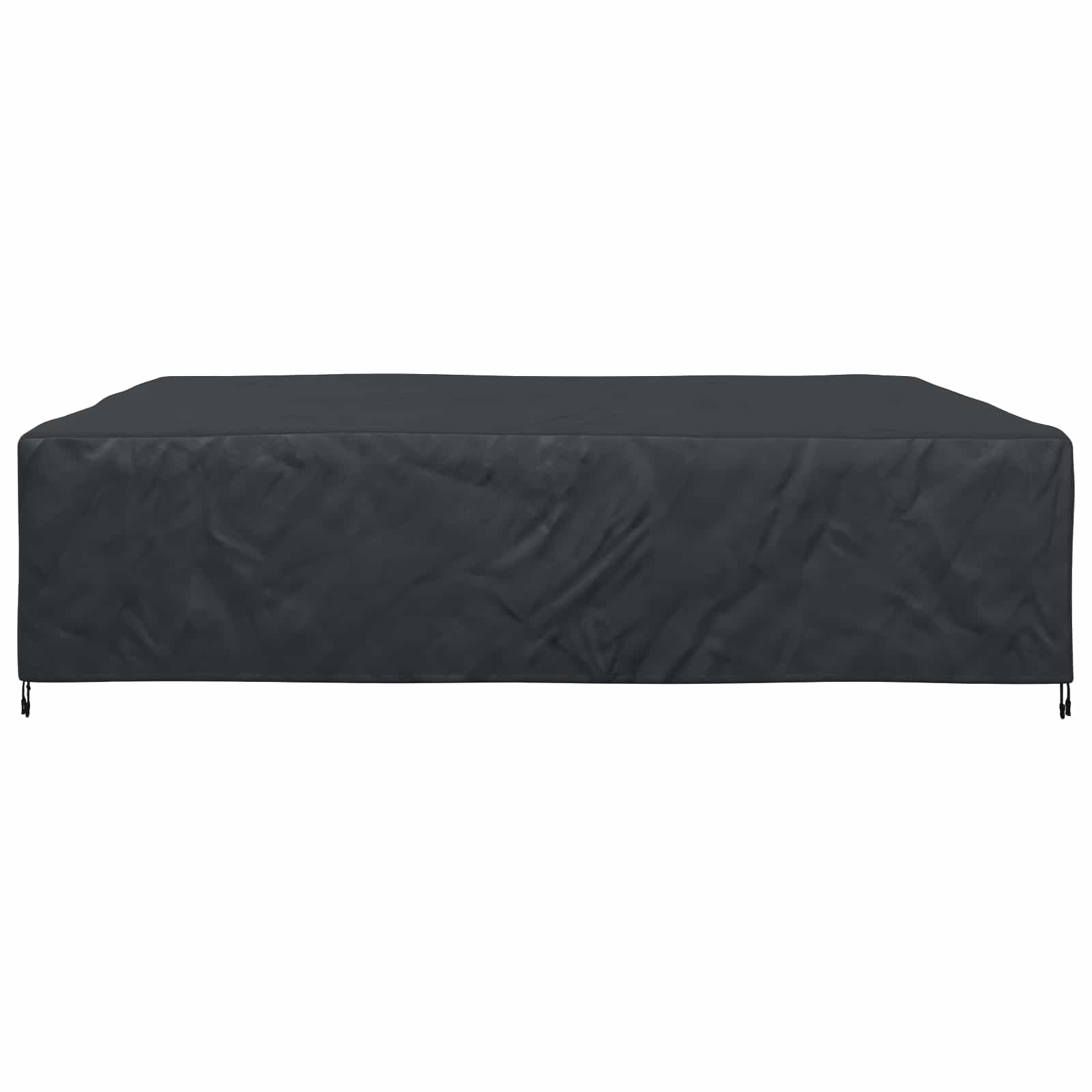 vidaXL Pokrowiec na meble Gładki Czarny 300 x 300 x 70 cm 210D