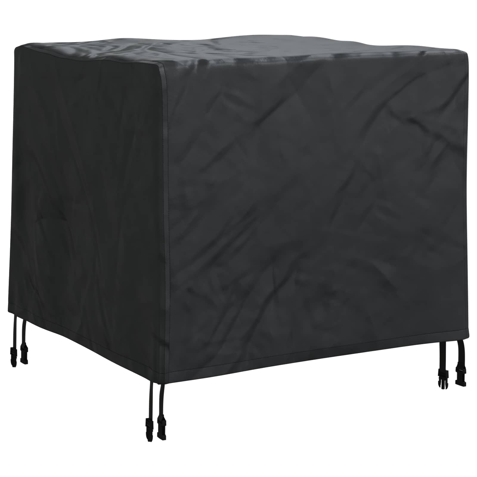vidaXL Pokrowiec na meble Czarny 64 x 64 x 65 cm Tkanina Oxford 420D