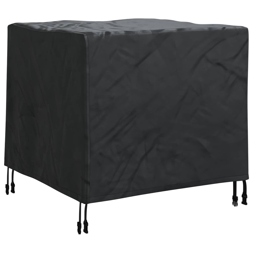 vidaXL Pokrowiec na meble Czarny 64 x 64 x 65 cm Tkanina Oxford 420D
