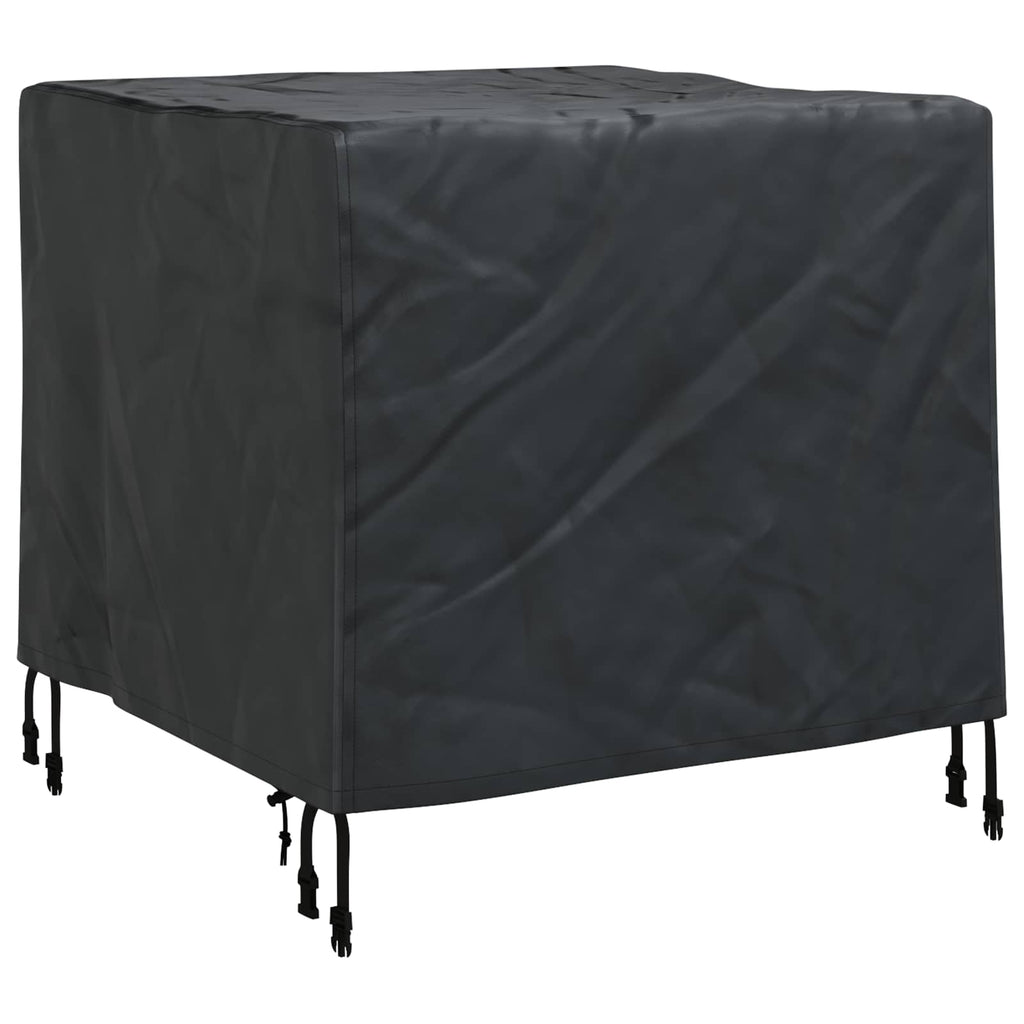 vidaXL Pokrowiec na meble Czarny 64 x 64 x 65 cm Tkanina Oxford 420D