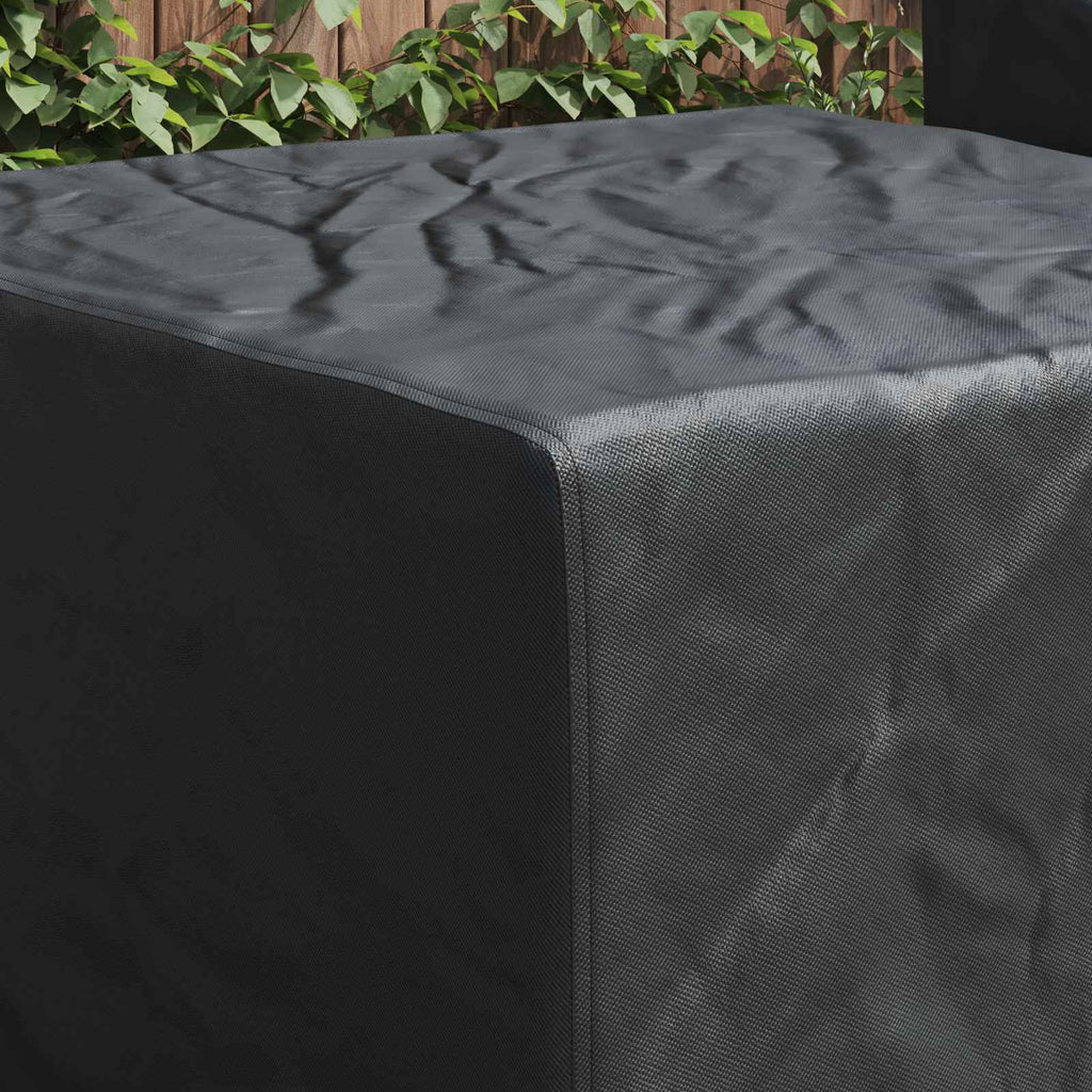 vidaXL Pokrowiec na meble Czarny 99 x 99 x 60 cm Tkanina Oxford 210D