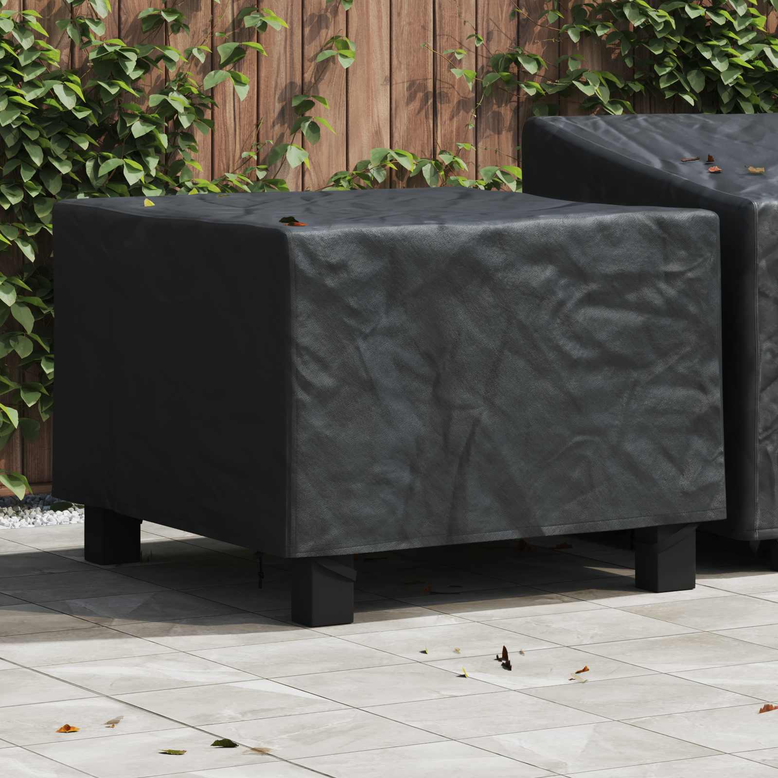 vidaXL Pokrowiec na meble Czarny 99 x 99 x 60 cm Tkanina Oxford 210D