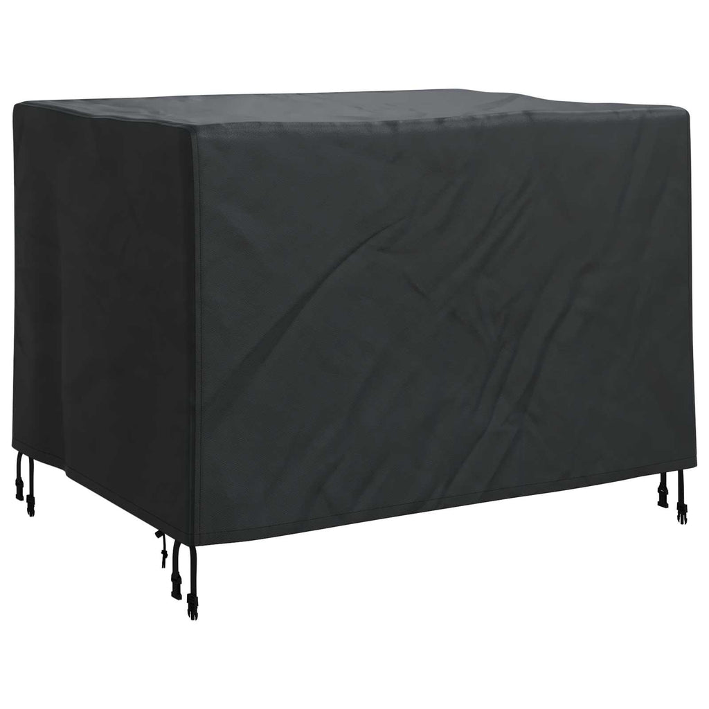 vidaXL Pokrowiec na meble Czarny 110 x 84 x 70 cm Tkanina Oxford 210D