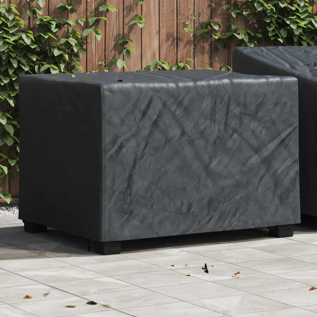 vidaXL Pokrowiec na meble Czarny 110 x 84 x 70 cm Tkanina Oxford 420D