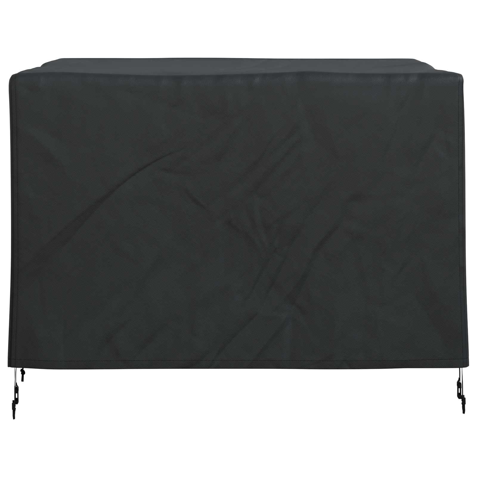 vidaXL Pokrowiec na meble Czarny 110 x 84 x 70 cm Tkanina Oxford 420D