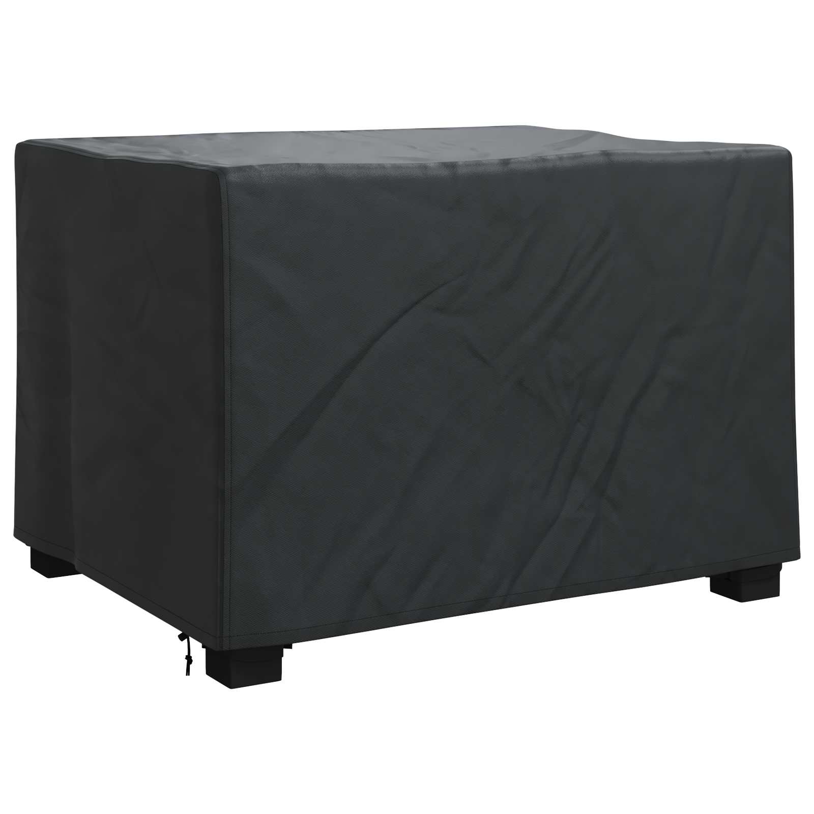 vidaXL Pokrowiec na meble Czarny 110 x 84 x 70 cm Tkanina Oxford 420D