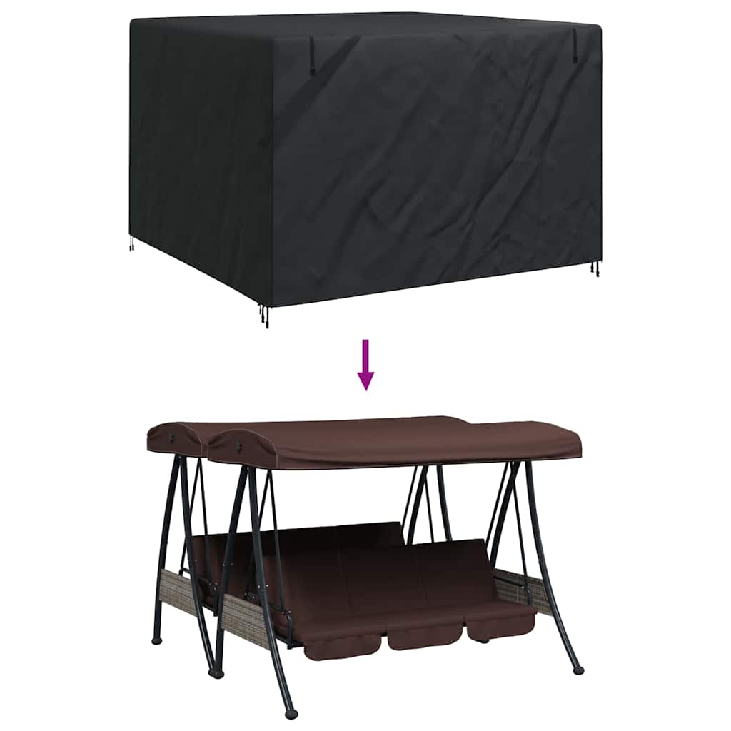 vidaXL Pokrowiec na huśtawkę ogrodową 250 x 250 x 160 cm