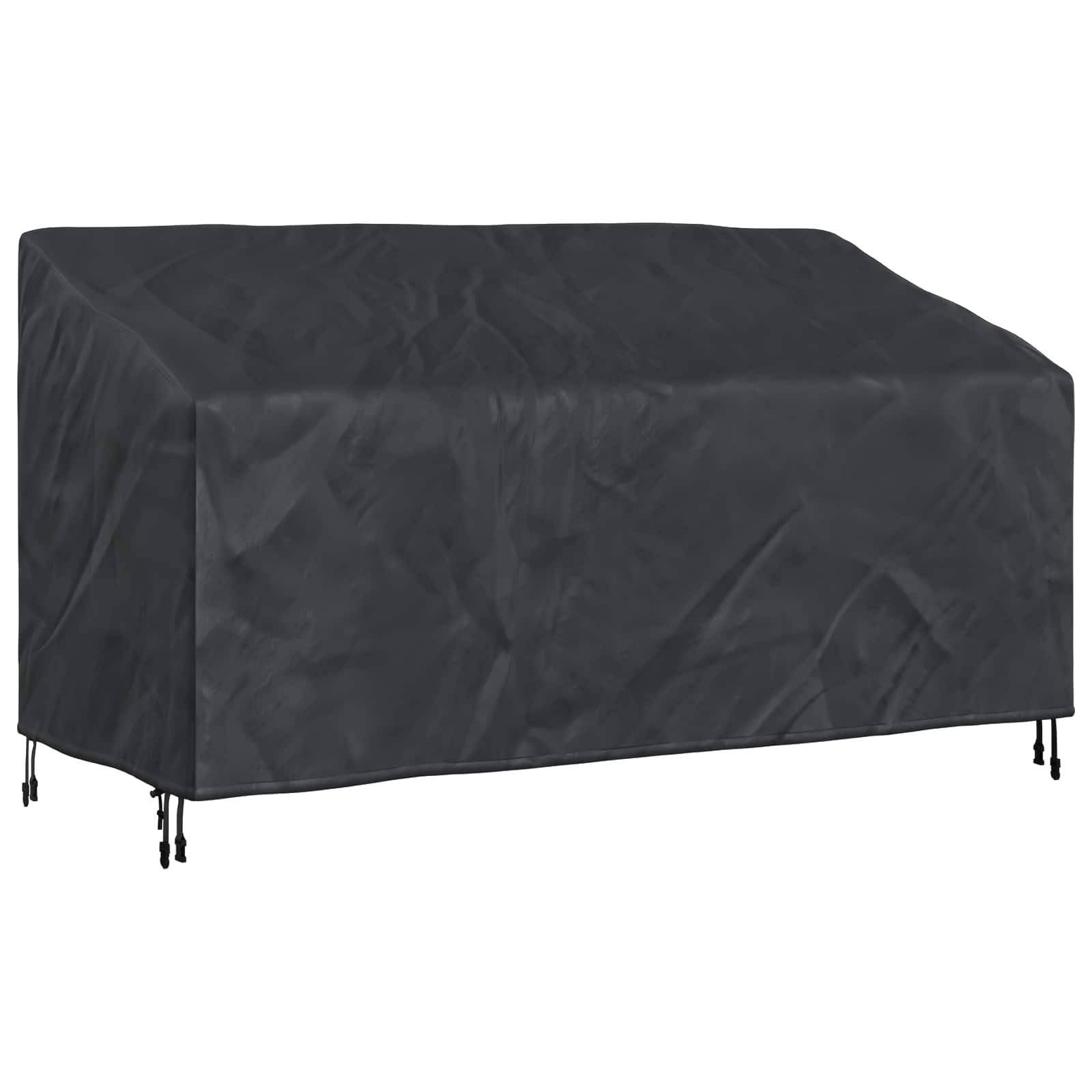 vidaXL Pokrowiec na ławkę ogrodową 205 x 85 x 65 / 94 cm