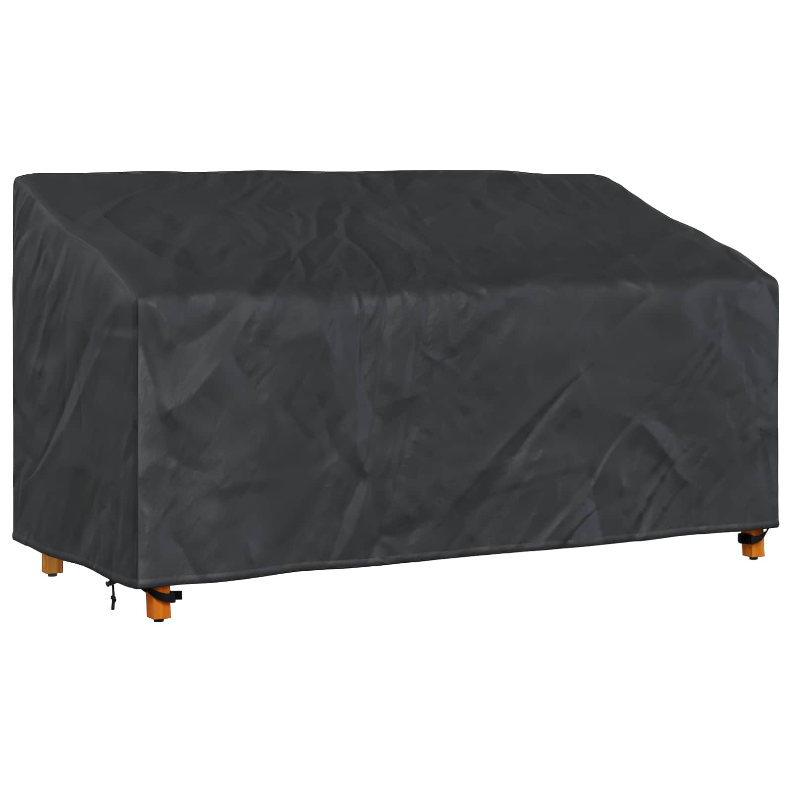 vidaXL Pokrowiec na ławkę ogrodową 205 x 85 x 65 / 94 cm