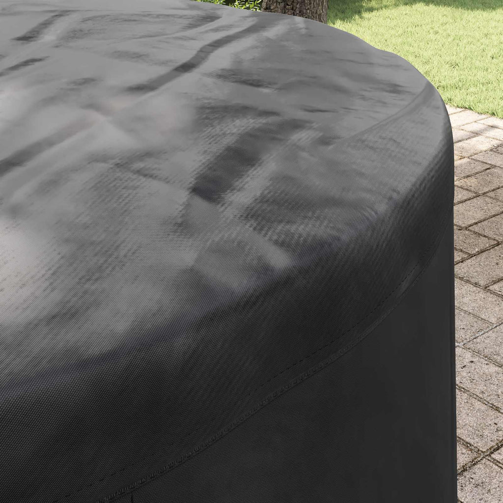 vidaXL Pokrowiec na meble Czarny 102 x 102 x 71 cm Tkanina Oxford 420D