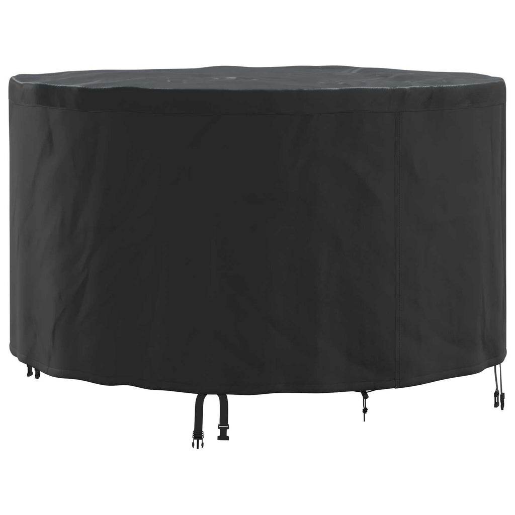 vidaXL Pokrowiec na meble Czarny 102 x 102 x 71 cm Tkanina Oxford 420D
