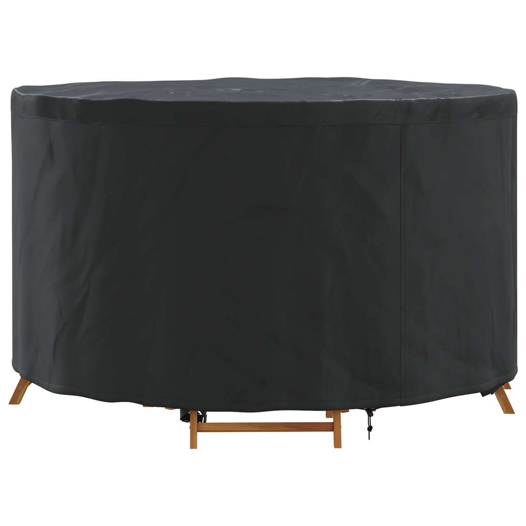 vidaXL Pokrowiec na meble Czarny 102 x 102 x 71 cm Tkanina Oxford 420D