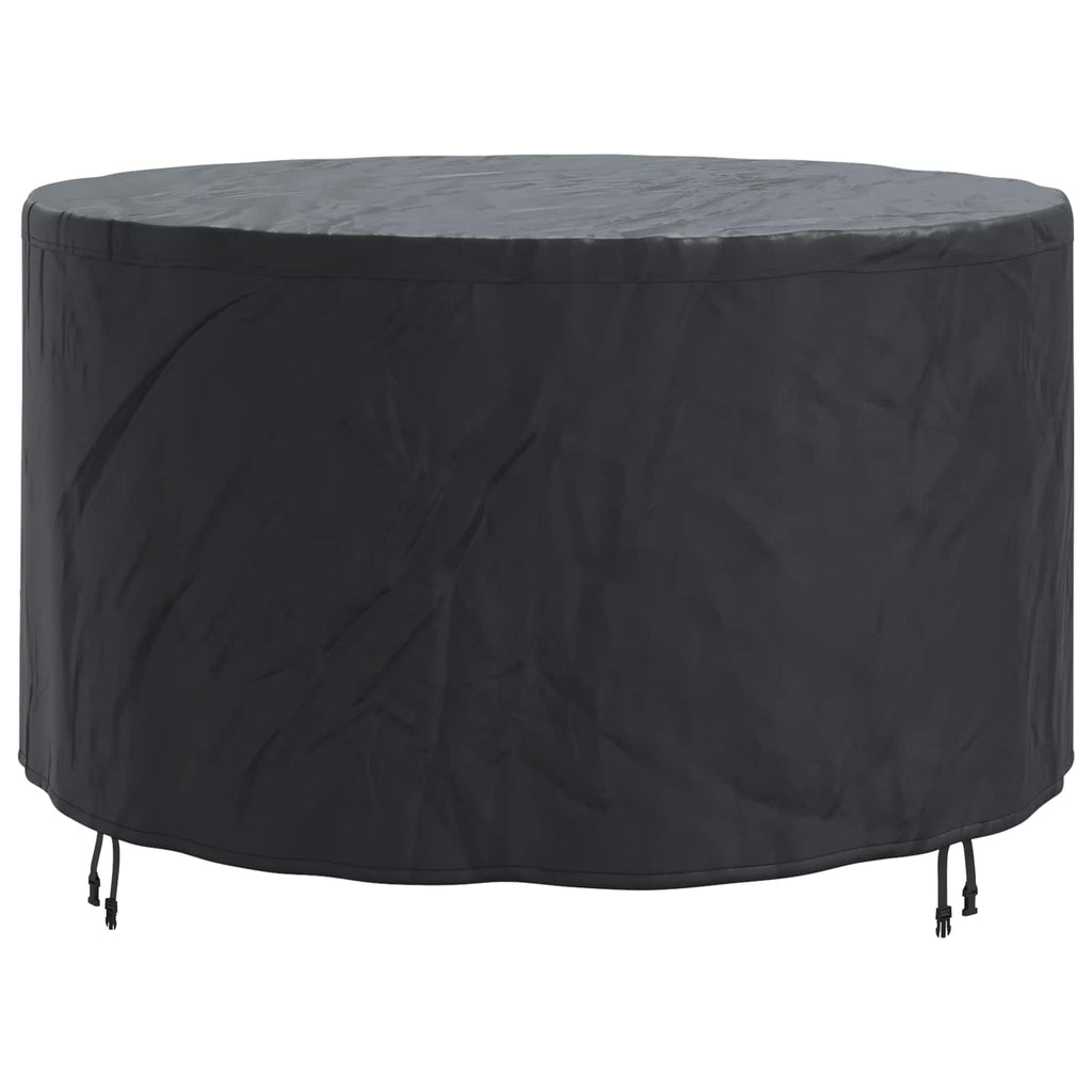 vidaXL Pokrowiec na meble Czarny 157 x 157 x 71 cm Tkanina Oxford 420D