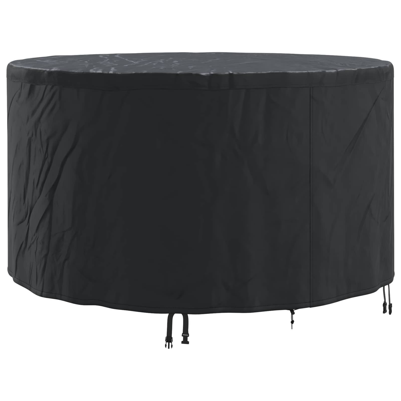 vidaXL Pokrowiec na meble Czarny 157 x 157 x 85 cm Tkanina Oxford 210D