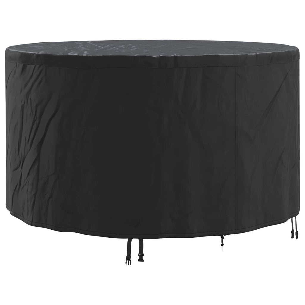 vidaXL Pokrowiec na meble Czarny 157 x 157 x 85 cm Tkanina Oxford 420D