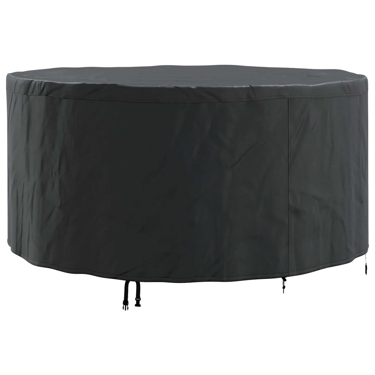 vidaXL Pokrowiec na meble 182 x 182 x 85 cm Tkanina Oxford 600D Czarny