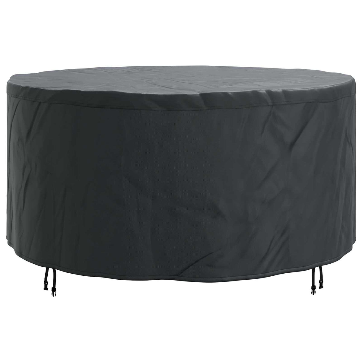 vidaXL Pokrowiec na meble 182 x 182 x 85 cm Tkanina Oxford 600D Czarny