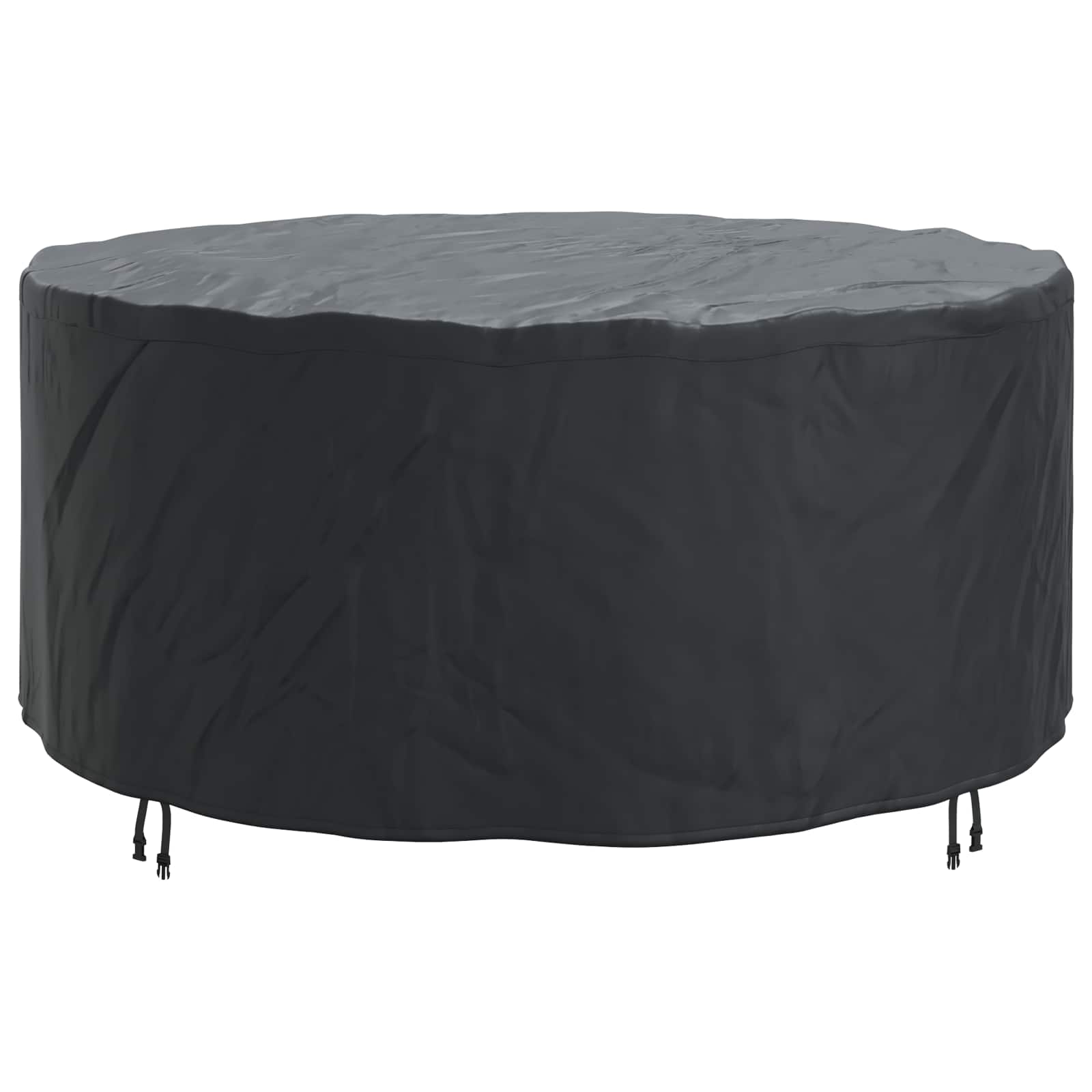 vidaXL Pokrowiec na meble Czarny 200 x 200 x 85 cm Tkanina Oxford 210D
