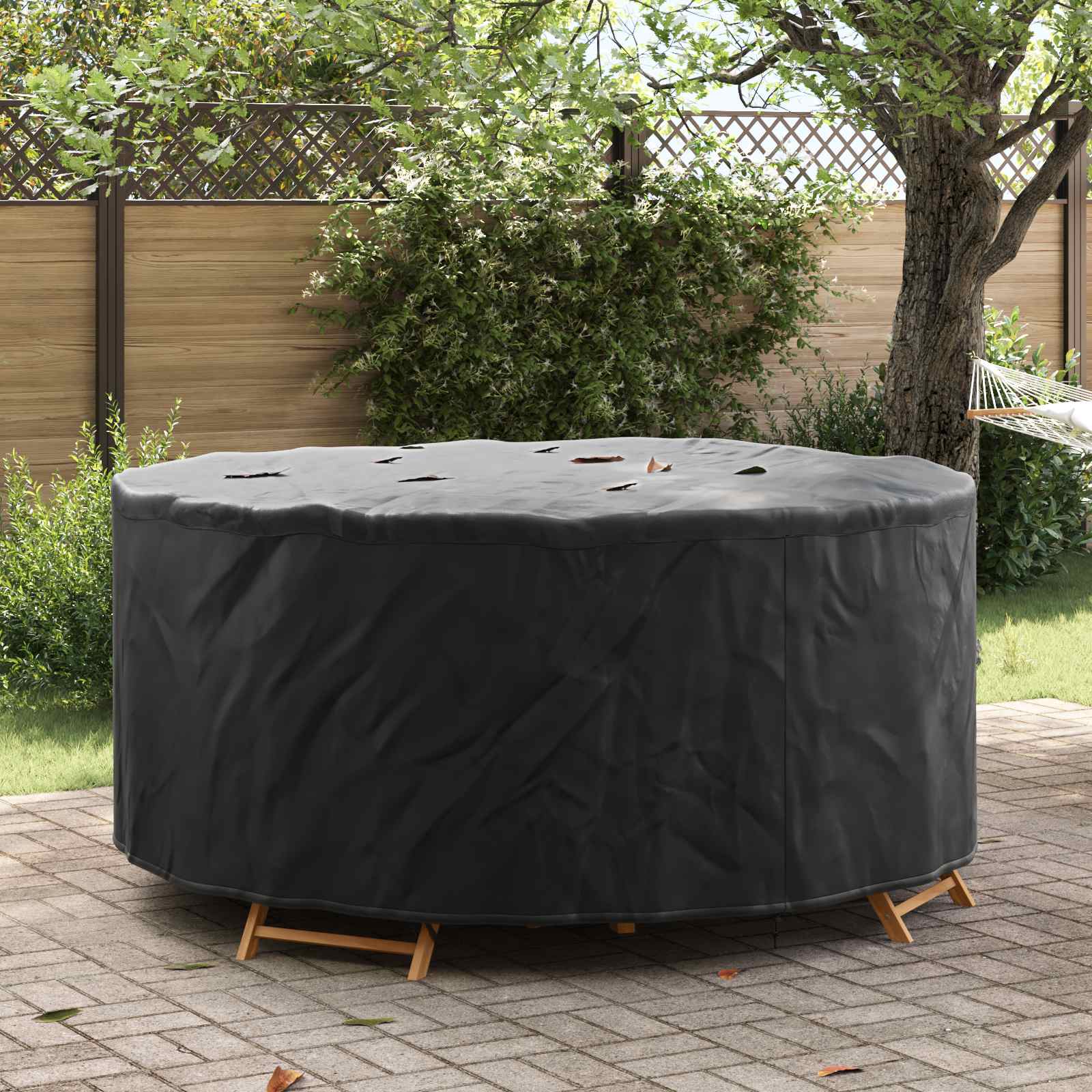 vidaXL Pokrowiec na meble 200 x 200 x 105 cm Tkanina Oxford 420D
