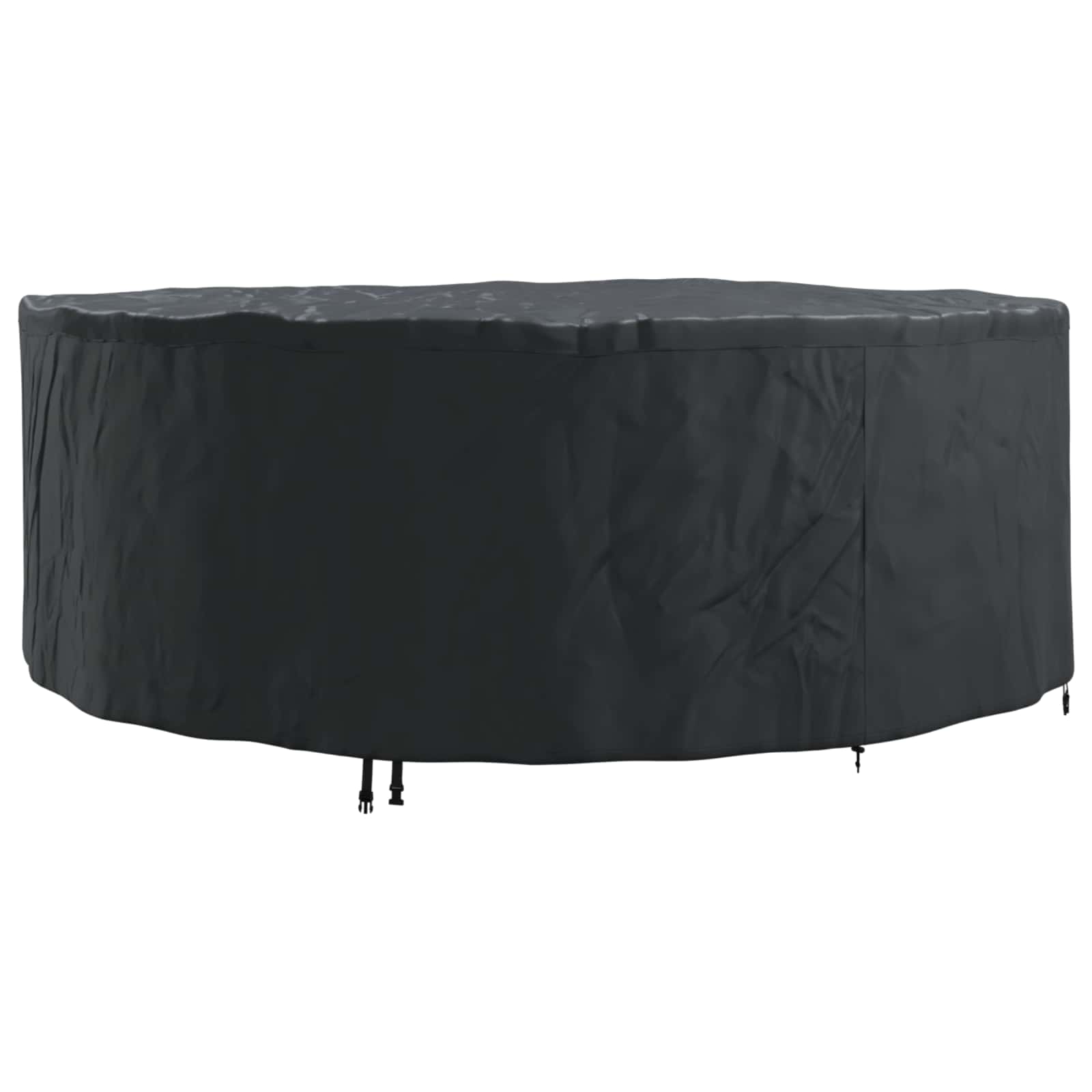 vidaXL Pokrowiec na meble Czarny 244 x 244 x 85 cm Tkanina Oxford 210D