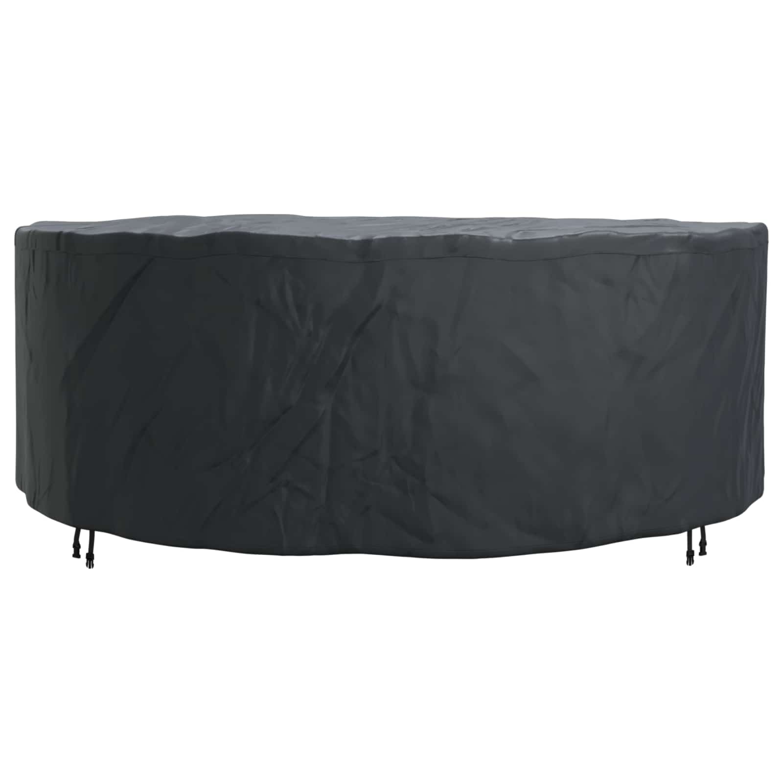 vidaXL Pokrowiec na meble Czarny 244 x 244 x 85 cm Tkanina Oxford 210D