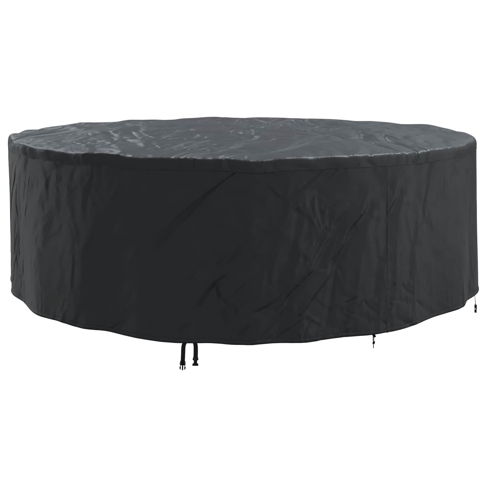 vidaXL Pokrowiec na meble Czarny 279 x 279 x 71 cm Tkanina Oxford 600D