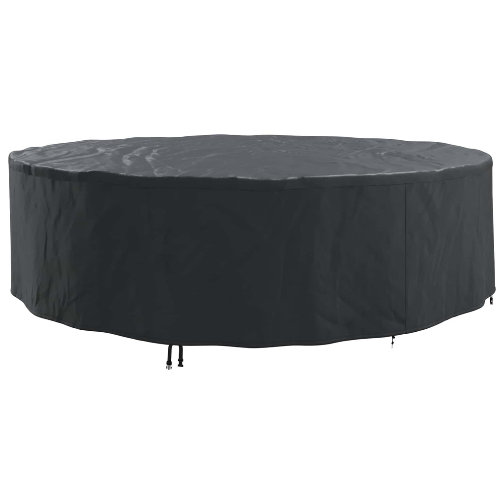 vidaXL Pokrowiec na meble Czarny 320 x 320 x 85 cm Tkanina Oxford 210D