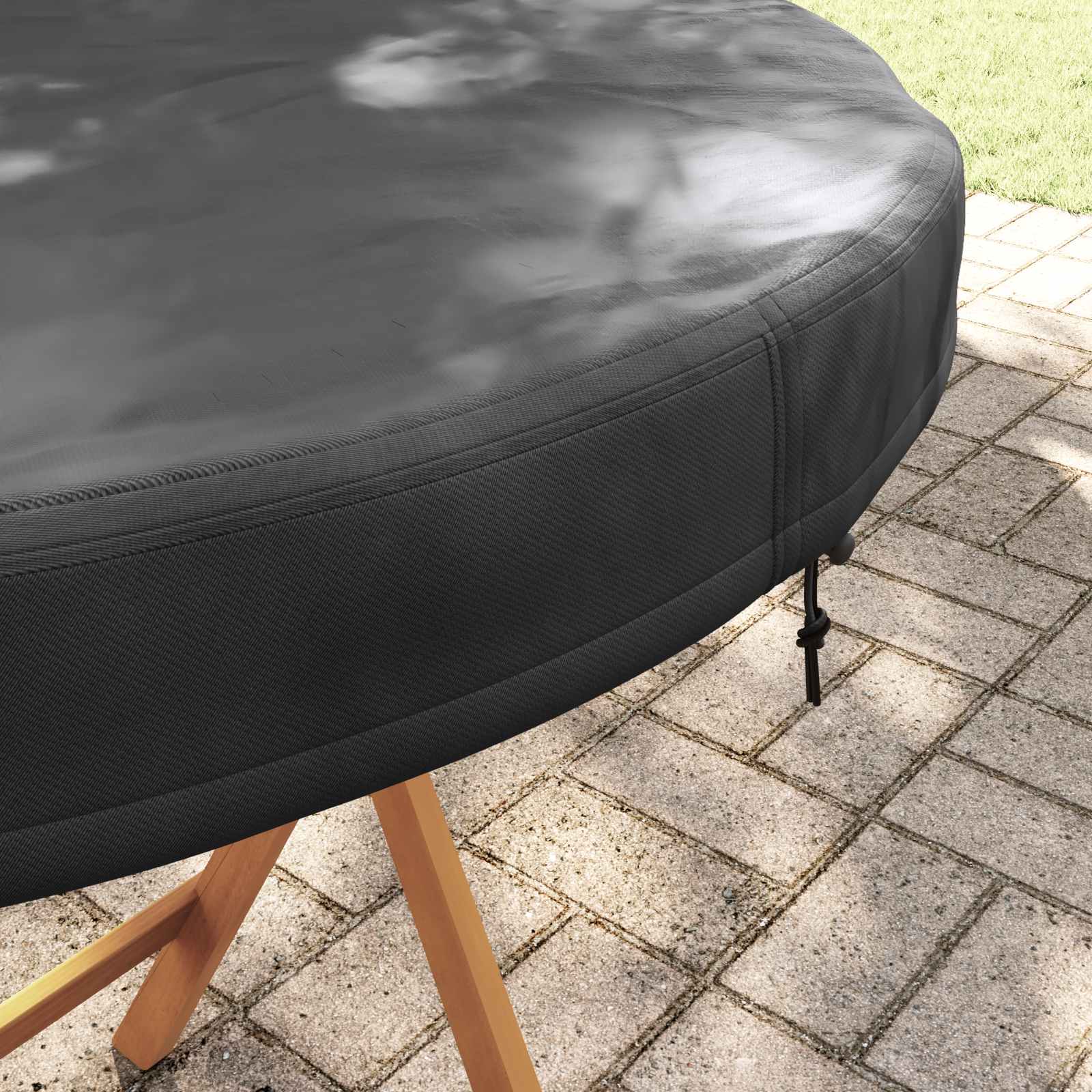vidaXL Pokrowiec na stół na świeżym powietrzu 112 x 112 x 10 cm