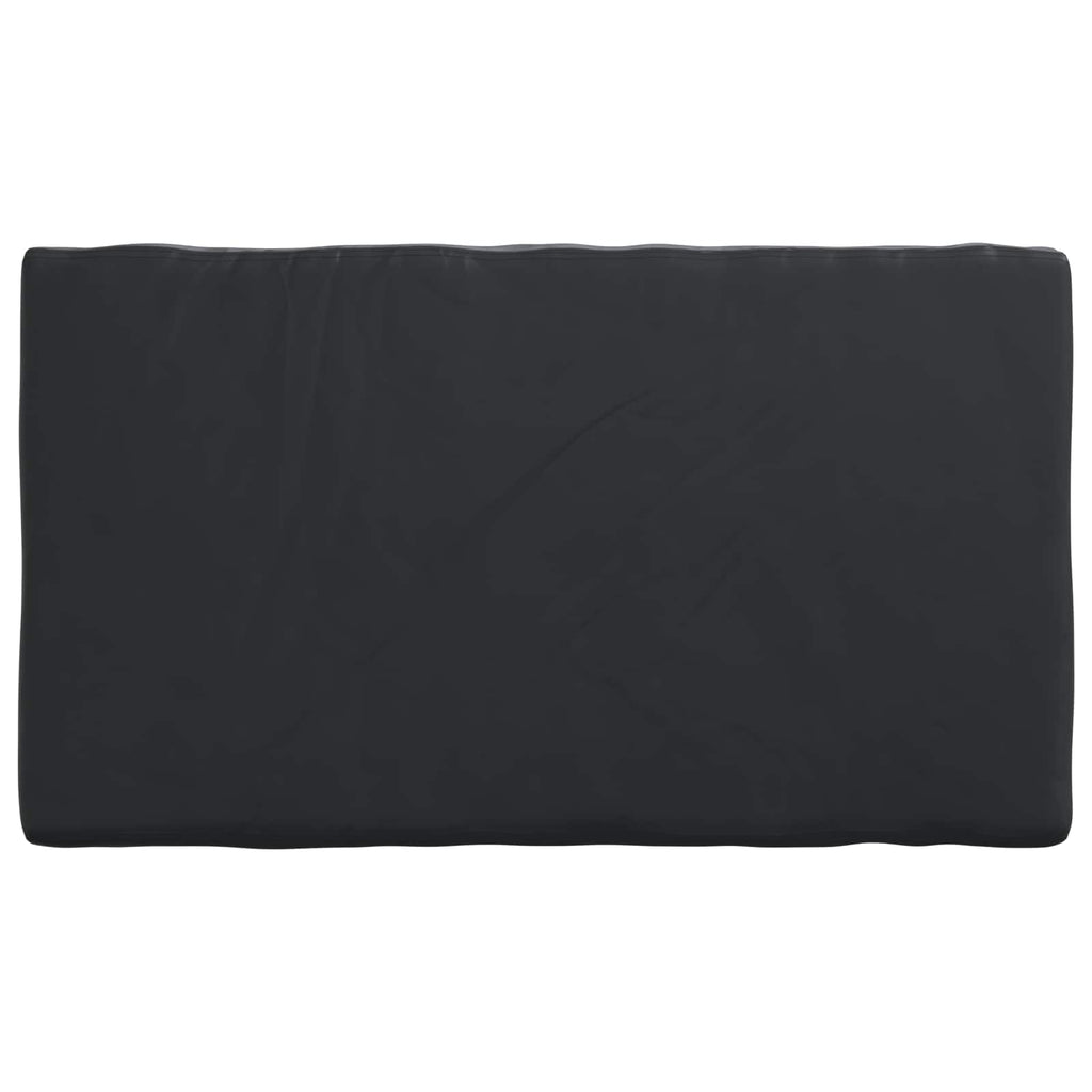 vidaXL Pokrowiec na Stół Gładki Czarny 122 x 72 x 15 cm tkanina