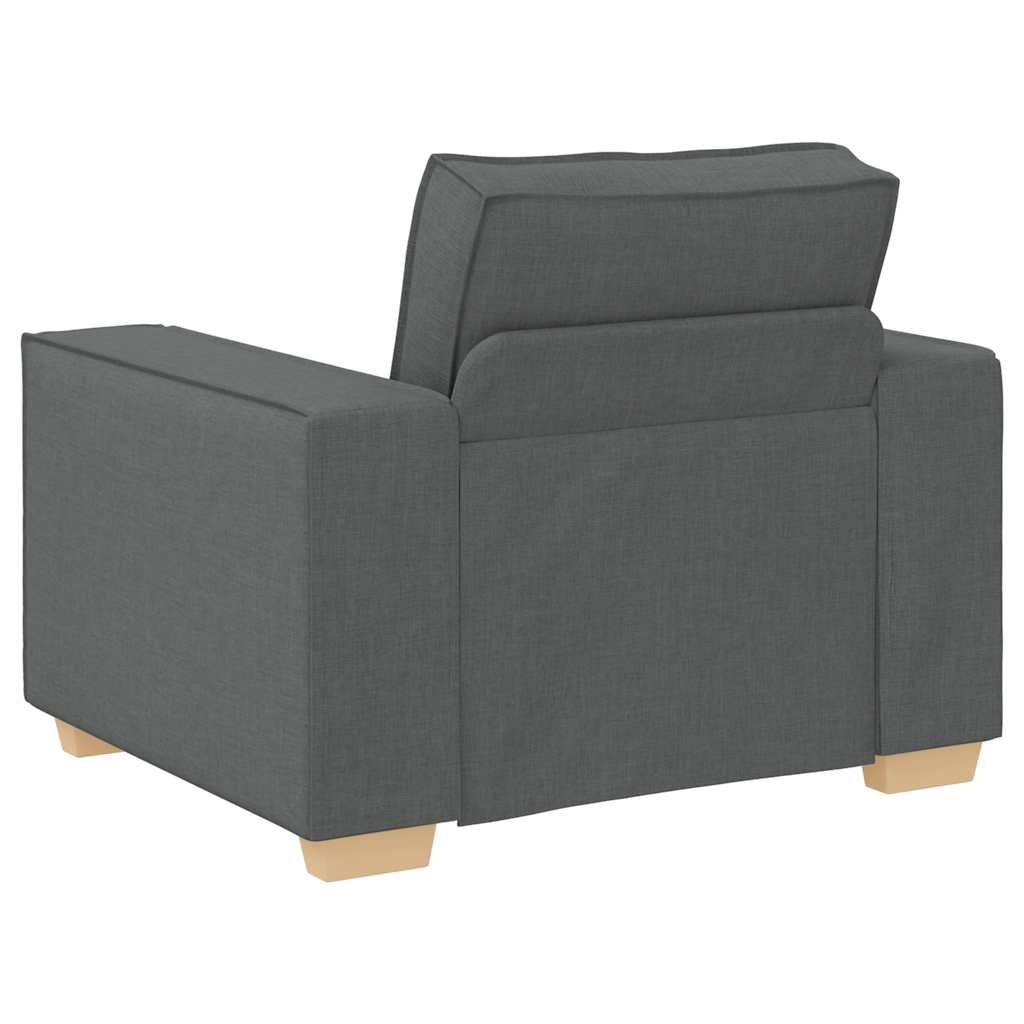 vidaXL Sofa Fotel Ciemnoszary 100x78x84 cm Tkanina