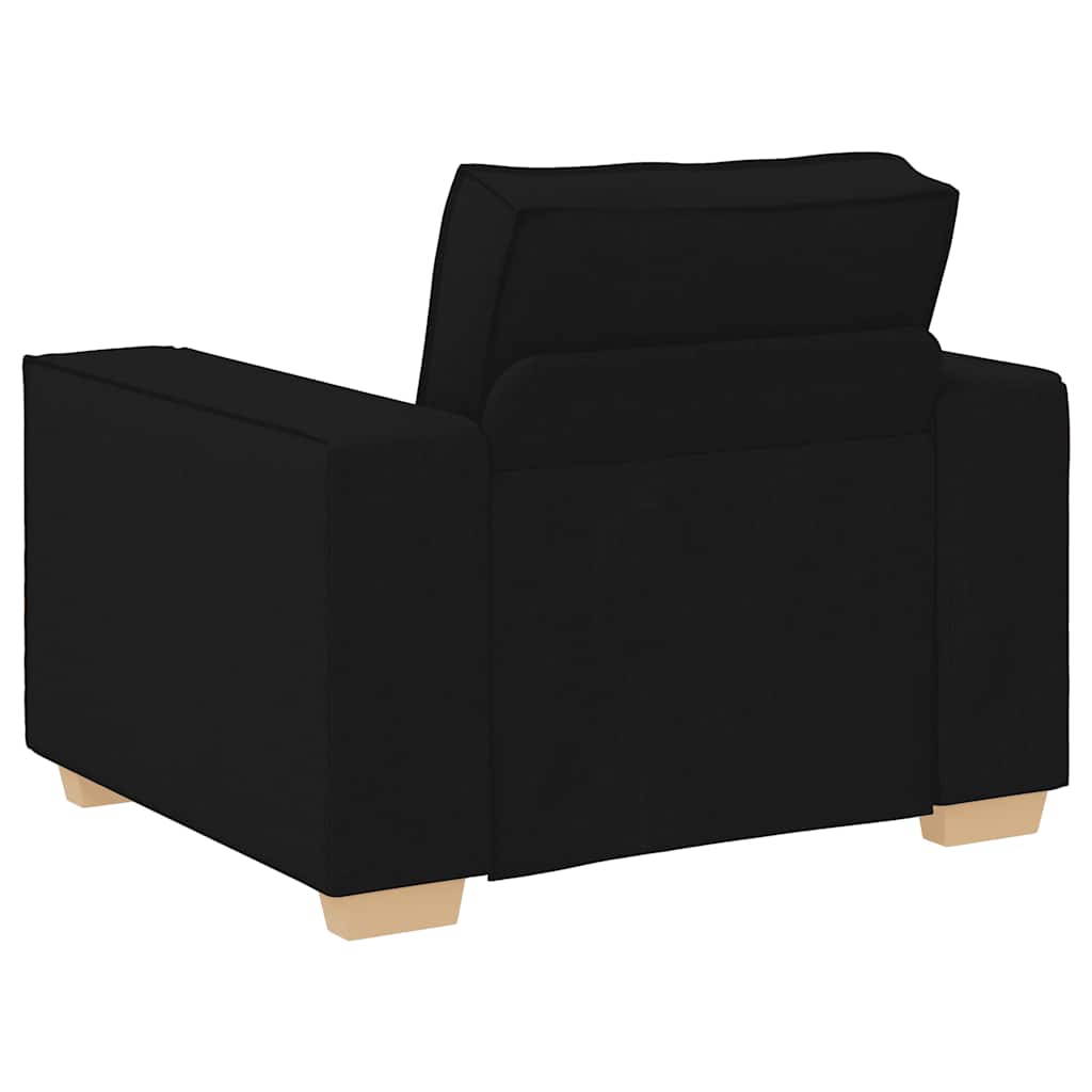 vidaXL Sofa Fotel Czarny 100x78x84 cm Tkanina