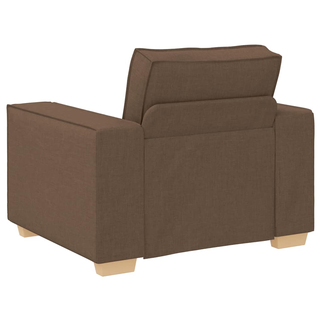 vidaXL Sofa Fotel Brązowy 100x78x84 cm Tkanina