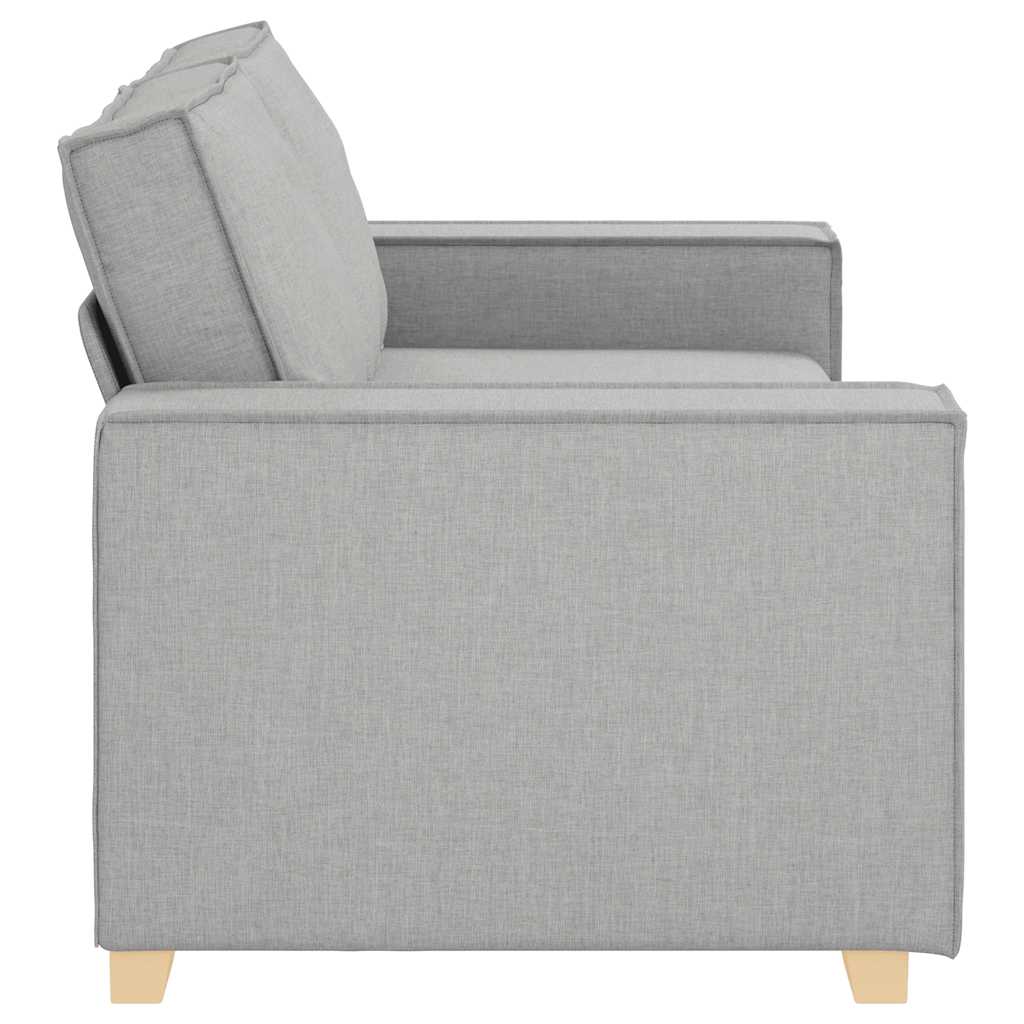 vidaXL Sofa 2-osobowa Cloud Grey 180x78x84 cm Tkanina
