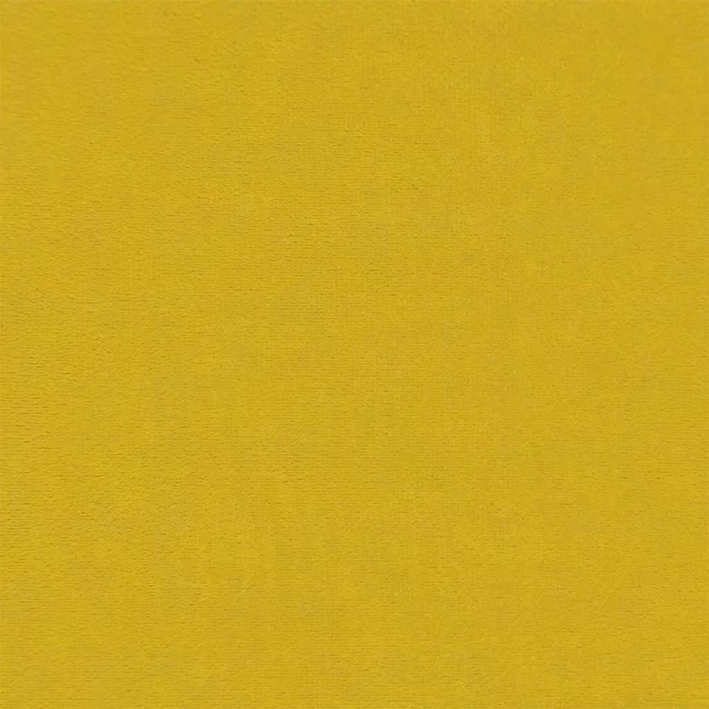 vidaXL Sofa Fotel Żółty 100x78x84 cm Aksamit