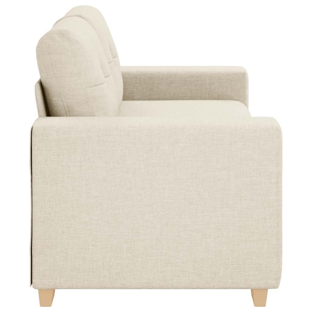 vidaXL Sofa dwuosobowa obity lnem, 180x77x82 cm