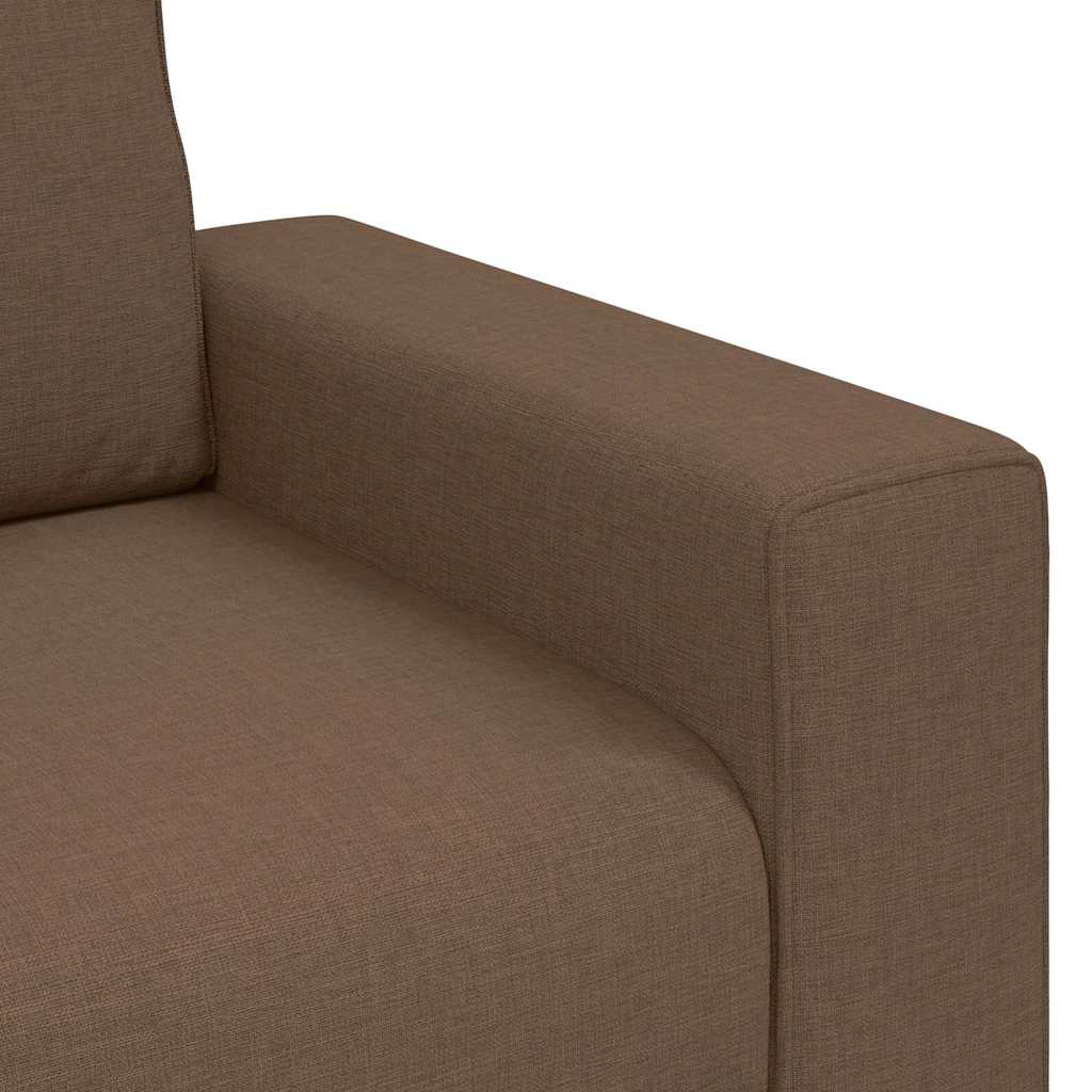 vidaXL Sofa Fotel Brązowy 100x77x82 cm Tkanina