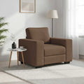vidaXL Sofa Fotel Brązowy 100x77x82 cm Tkanina