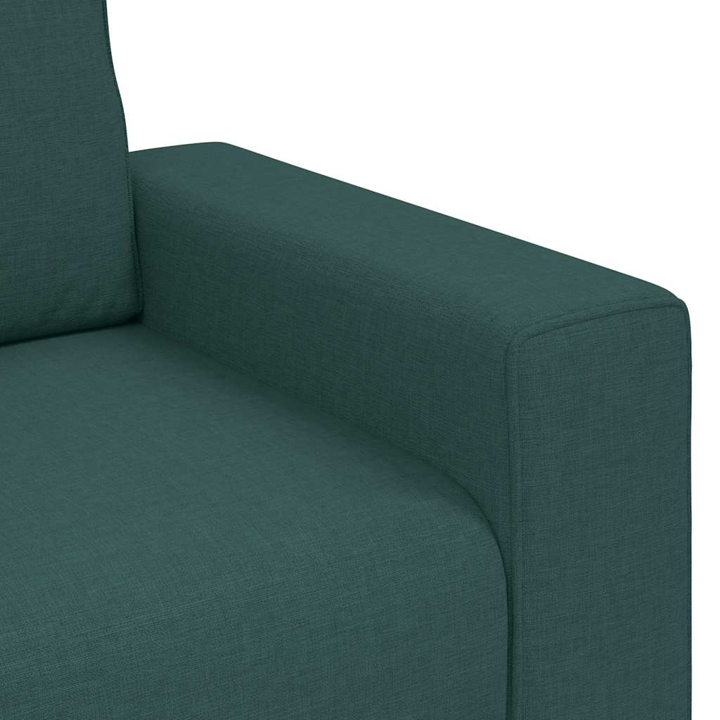 vidaXL Sofa Fotel Ciemnozielony 100x77x82 cm Tkanina