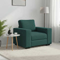 vidaXL Sofa Fotel Ciemnozielony 100x77x82 cm Tkanina