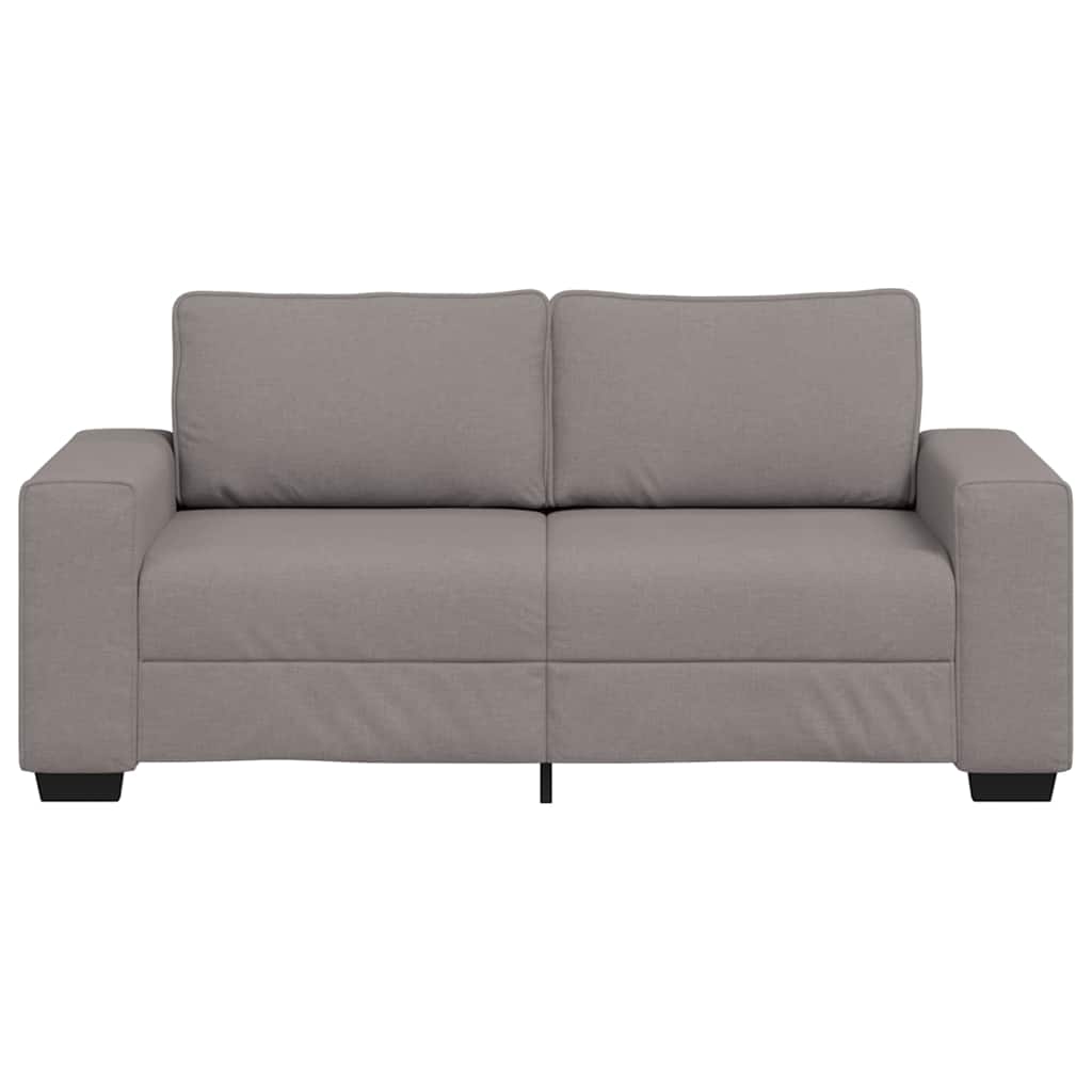 vidaXL Sofa 2-osobowa, kolor taupe, 180x77x82 cm, tkaniną